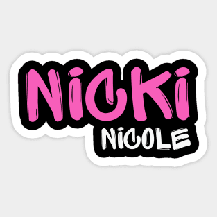 Nicki Nicole Sticker